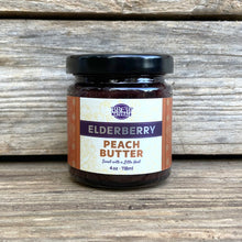 Load image into Gallery viewer, **Limited Edition** Sizzling Summer Elderberry Peach Butter - 9oz, 4oz
