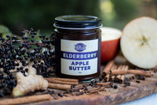 Load image into Gallery viewer, Autumn Spice Elderberry Apple Butter - 9oz
