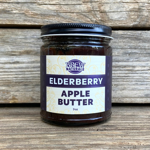 Brew Naturals Elderberry Apple Butter 9oz