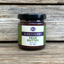 Load image into Gallery viewer, **Limited Edition** Sweet Cinnamon Elderberry Pear Butter - 9oz, 4oz
