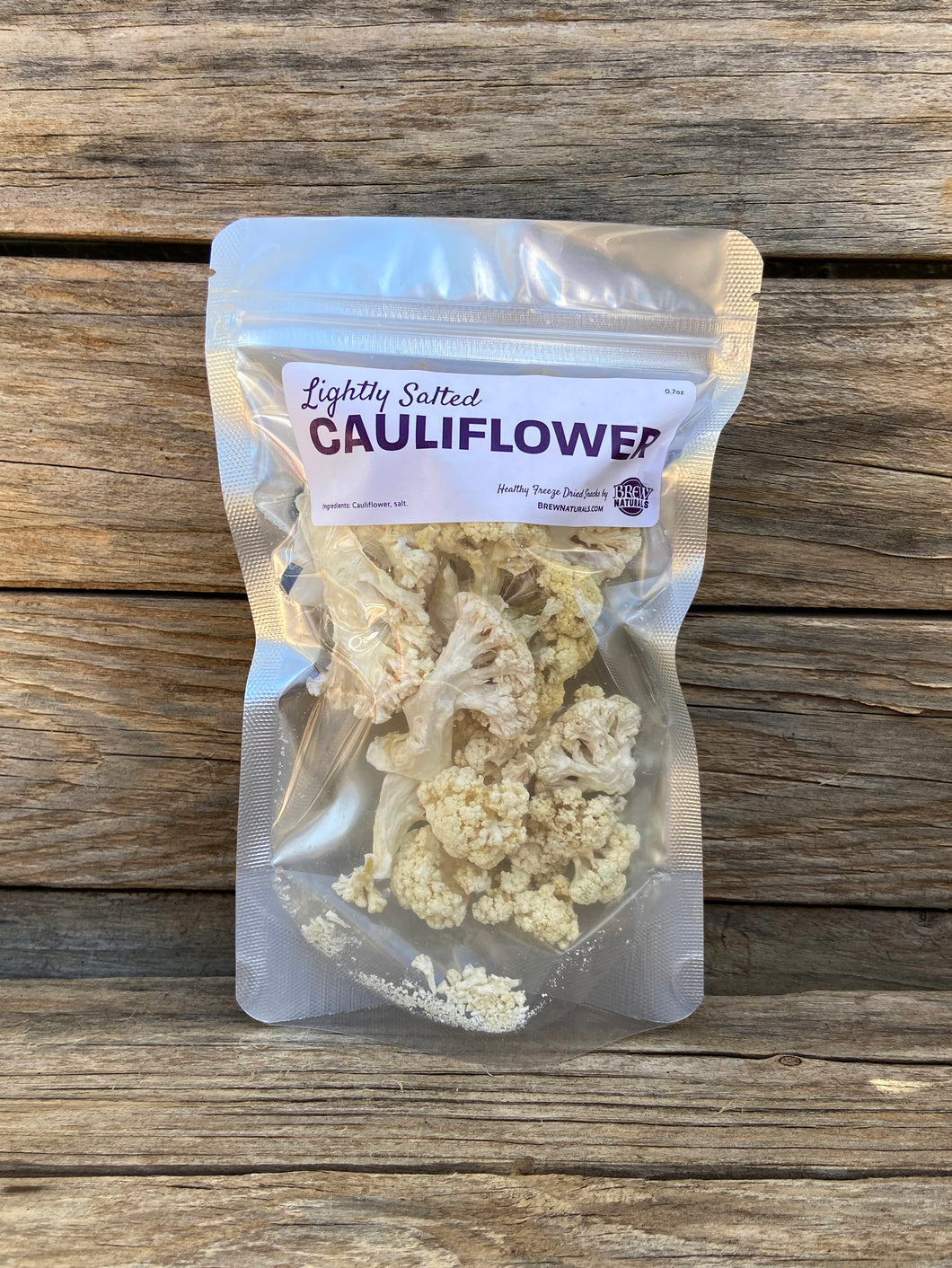 Lightly Salted Freeze Dried Cauliflower