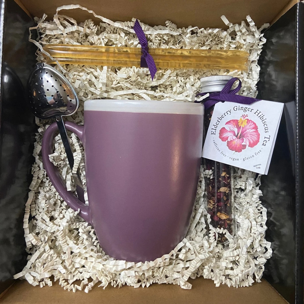 Elderberry Ginger Hibiscus Tea Gift Set